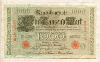1000 марок. Германия 1910г