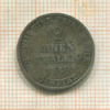 1/12 талера. Ганновер 1849г