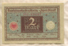 2 марки. Германия 1920г