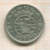 10 эскудо. Ангола 1955г