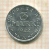 3 марки. Германия 1922г
