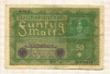 50 марок. Германия 1919г