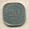 Нотгельд. 20 сантимов. Франция. Венсен