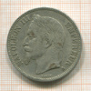 5 франков. Франция 1868г