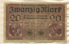 20 марок. Германия 1918г