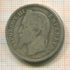 2 франка. Франция 1869г