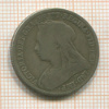 1 шиллинг. Великобритания 1900г