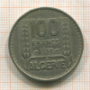 100 франков. Алжир 1950г