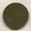 10 сентесимо. Италия 1894г