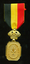 Медаль Музыкальной федерации "В честь ветеранов". Бельгия