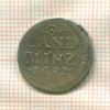 10 пфеннигов. Бавария. Максимиллиан II Эмануэль 1682г