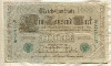 1000 марок. Германия 1910г