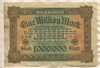 1000000 марок. Германия 1923г