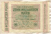 10000000000 марок. Германия 1923г