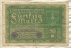 50 марок. Германия 1919г
