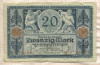 20 марок. Германия 1915г