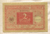 2 марки. Германия 1920г
