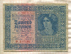 1000 крон. Австро-Венгрия 1922г