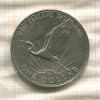 1 доллар. Новая Зеландия 1974г