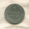 6 крейцеров. Саксен-Майнинген 1832г