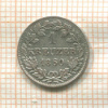1 крейцер. Бавария 1860г