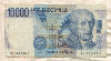 10000 лир. Италия 1984г