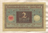 2 марки. Германия 1920г