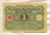 1 марка. Германия 1920г