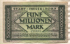 5000000 марок. Германия 1923г