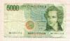 5000 лир. Италия
