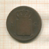 1 цент. Нидерланды 1828г