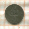 1/2 гроша. Саксония 1841г