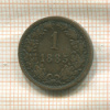 1 крейцер. Австрия 1885г