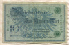 100 марок. Германия 1908г