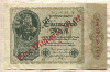 1000000000 марок. Германия 1923г