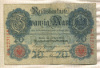20 марок. Германия 1910г