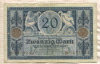 20 марок. Германия 1915г