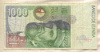 1000 песет. Испания 1992г