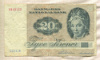 20 крон. Дания 1972г
