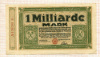 1000000000 марок. Германия 1923г