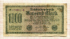 1000 марок. Германия 1922г
