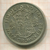 1/2 кроны. Великобритания 1942г
