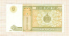 1 тугрик. Монголия 2008г