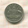 6 пенсов. Австралия 1948г