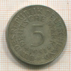 5 марок. Германия 1951г