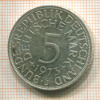 5 марок. Германия 1973г
