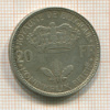 20 франков. Бельгия 1935г