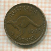 1 пенни. Австралия 1948г
