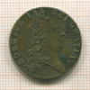 Монетовидный жетон. Георг III. 1791 г