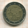 2 евро. Эстония 2011г